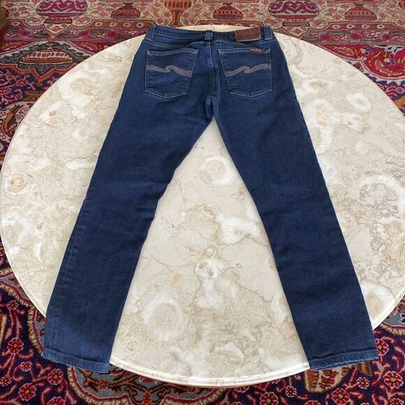 Nudie Jeans Skinny Lin Dry Steel Jeans - Picture 3 of 10